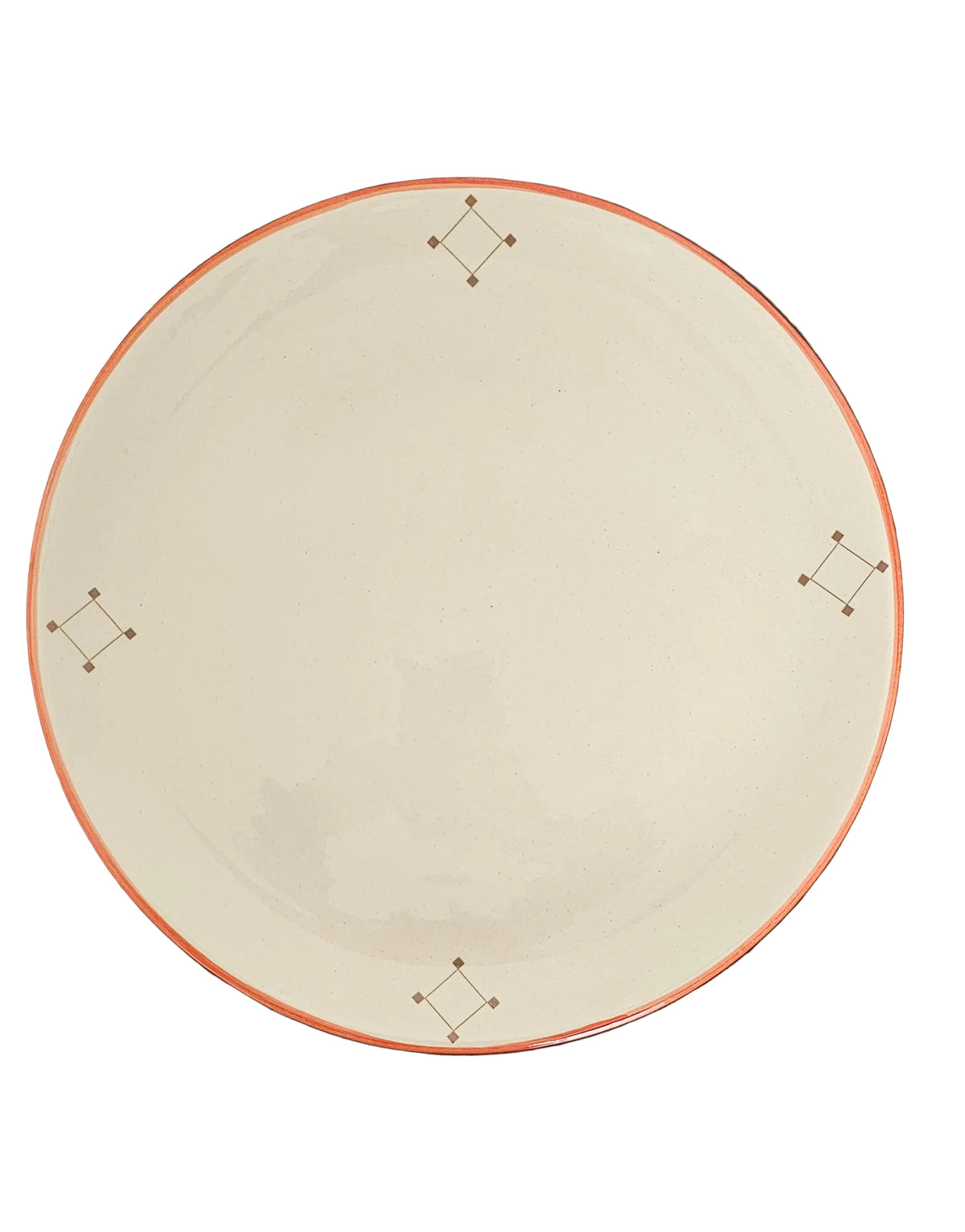 Assiette plate - Œil De Perdrix -