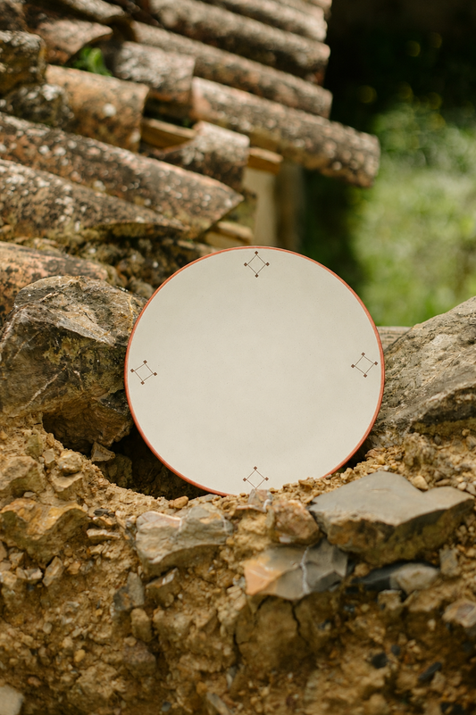 Assiette plate - Œil De Perdrix -